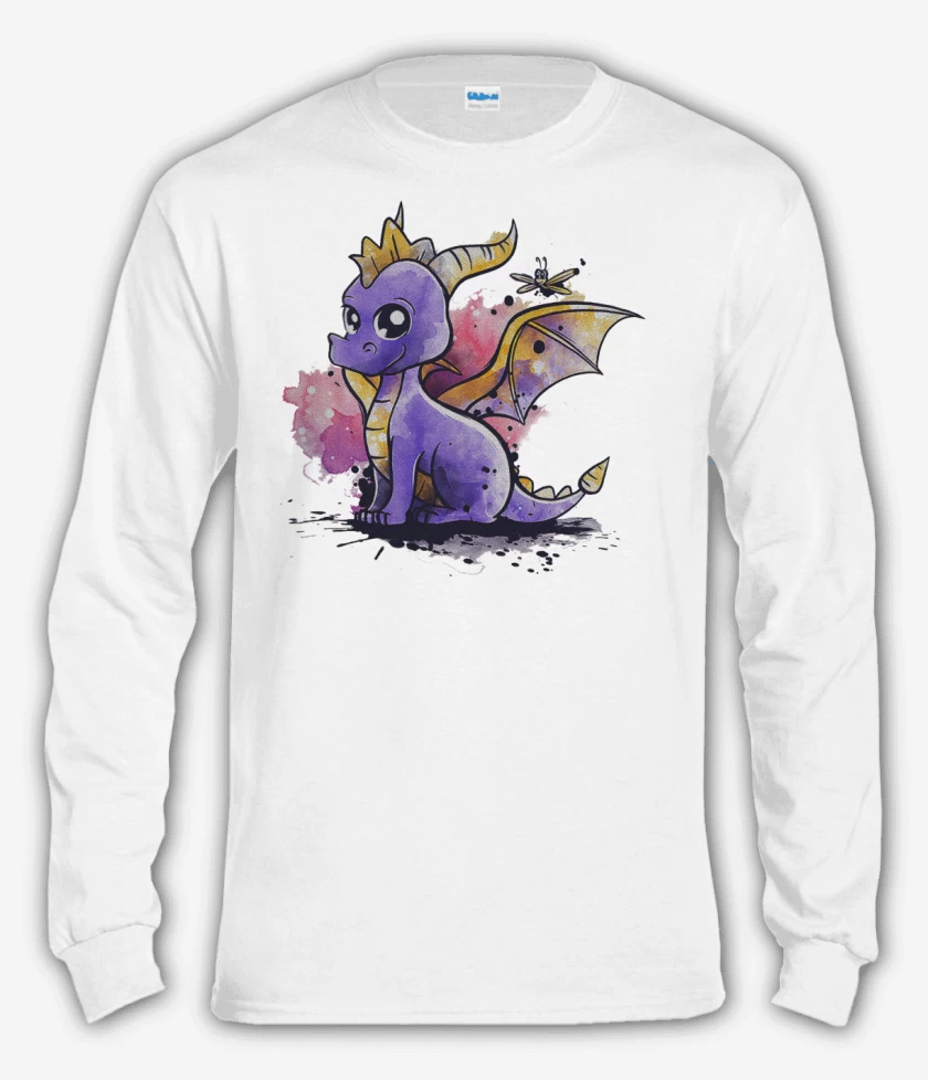 Polera manga larga Blanco de Spyro