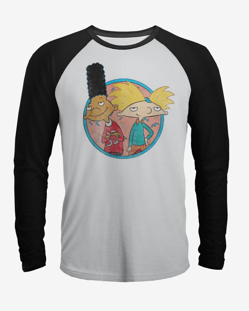 Polera Raglan Arnoldo y Gerardo