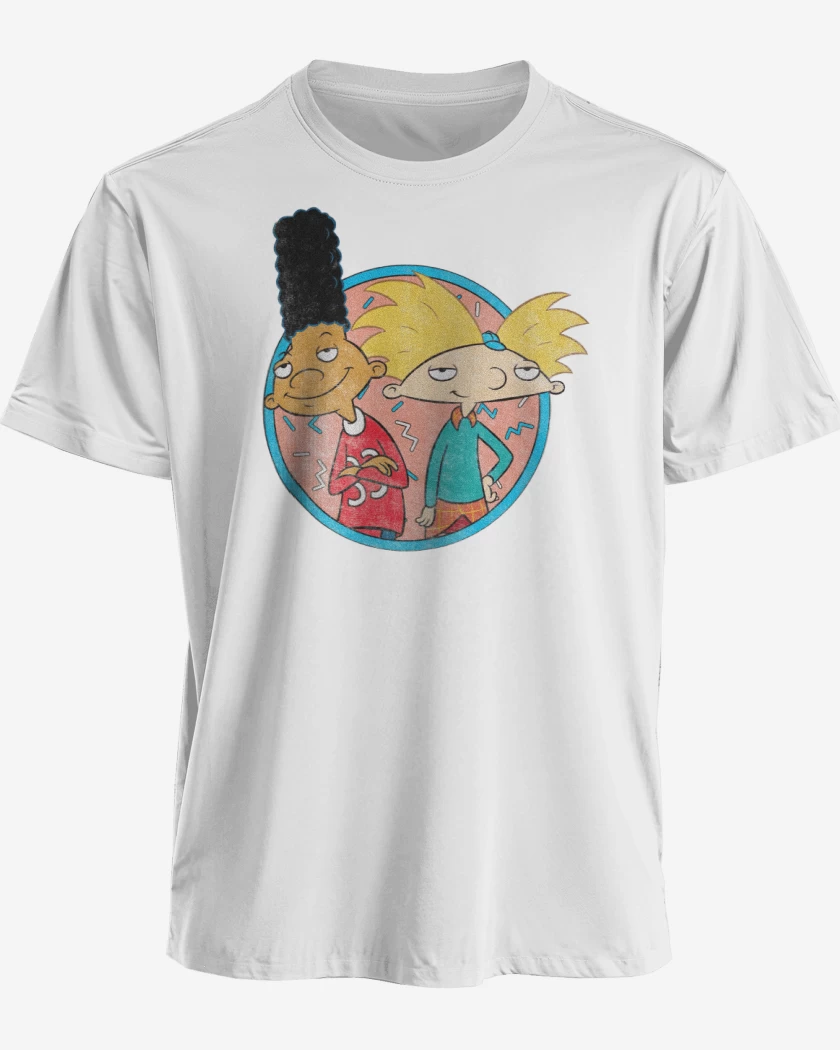 Polera premium Blanco de Arnoldo y Gerardo