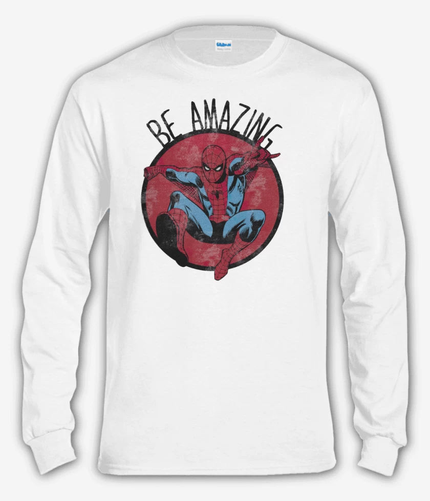 Polera manga larga Blanco de Be amazing