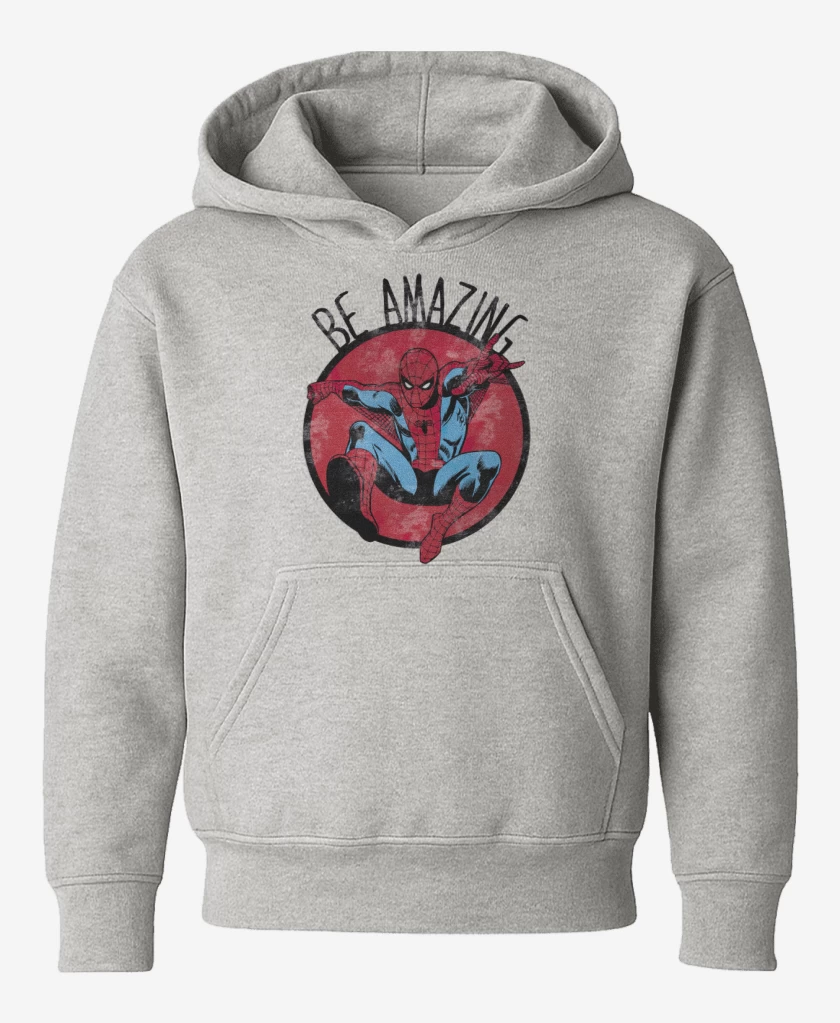 Poleron de niño Gris Melange de Be amazing