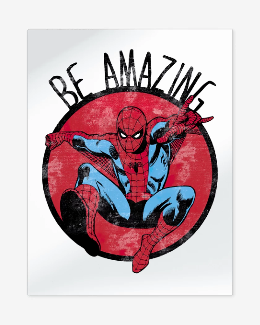 Print metalico Be amazing