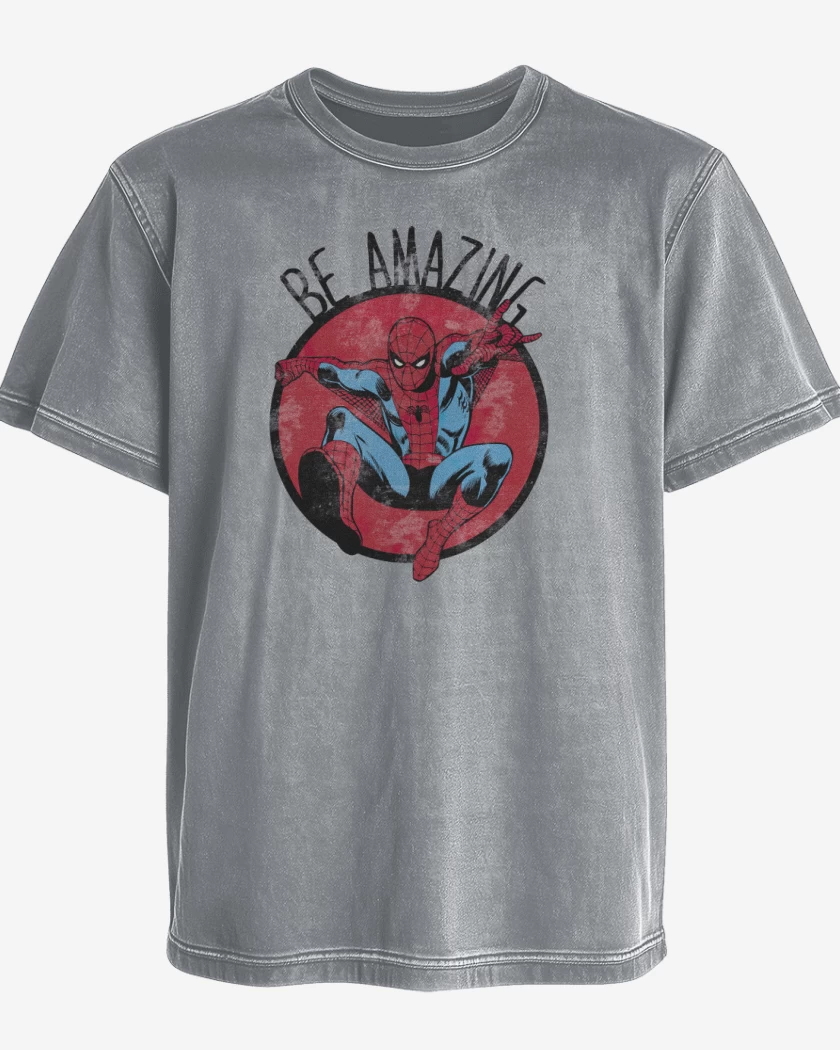 Polera desgastada Be amazing