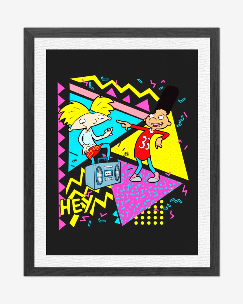 Cuadro decorativo Negro de Arnoldo y Gerardo 2