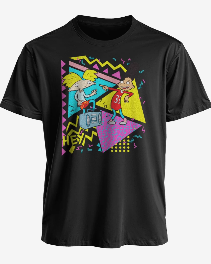 Polera premium Negro de Arnoldo y Gerardo 2