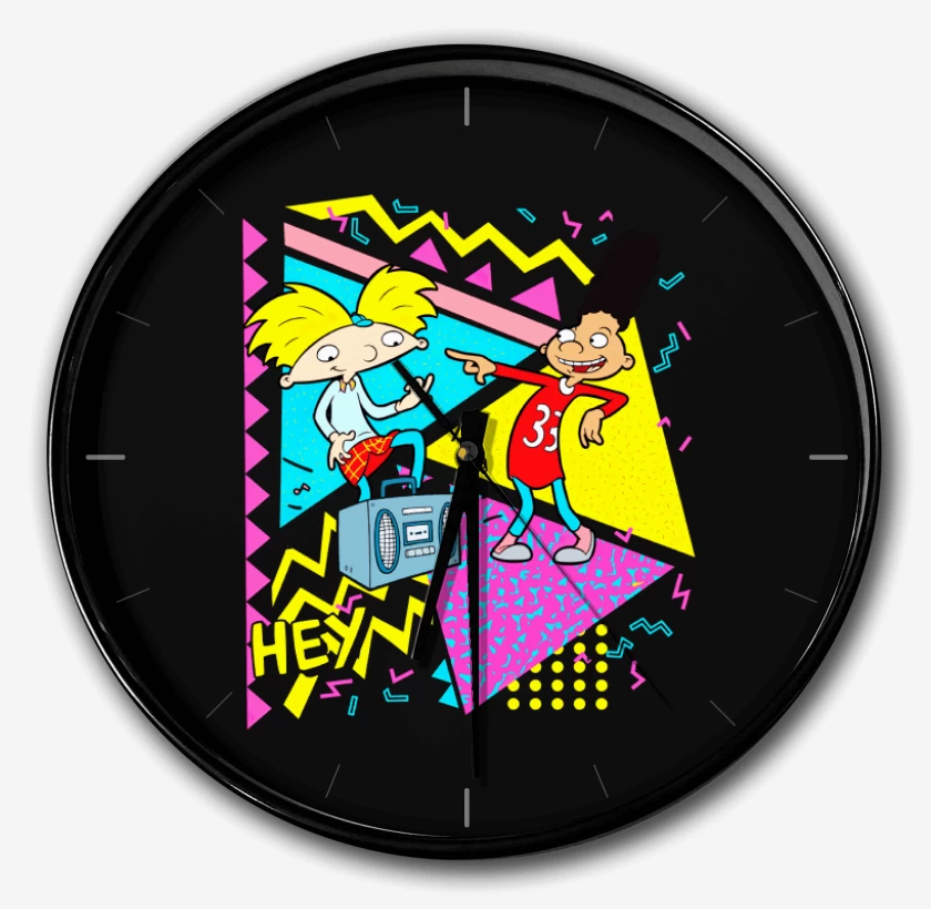 Reloj Negro de Arnoldo y Gerardo 2