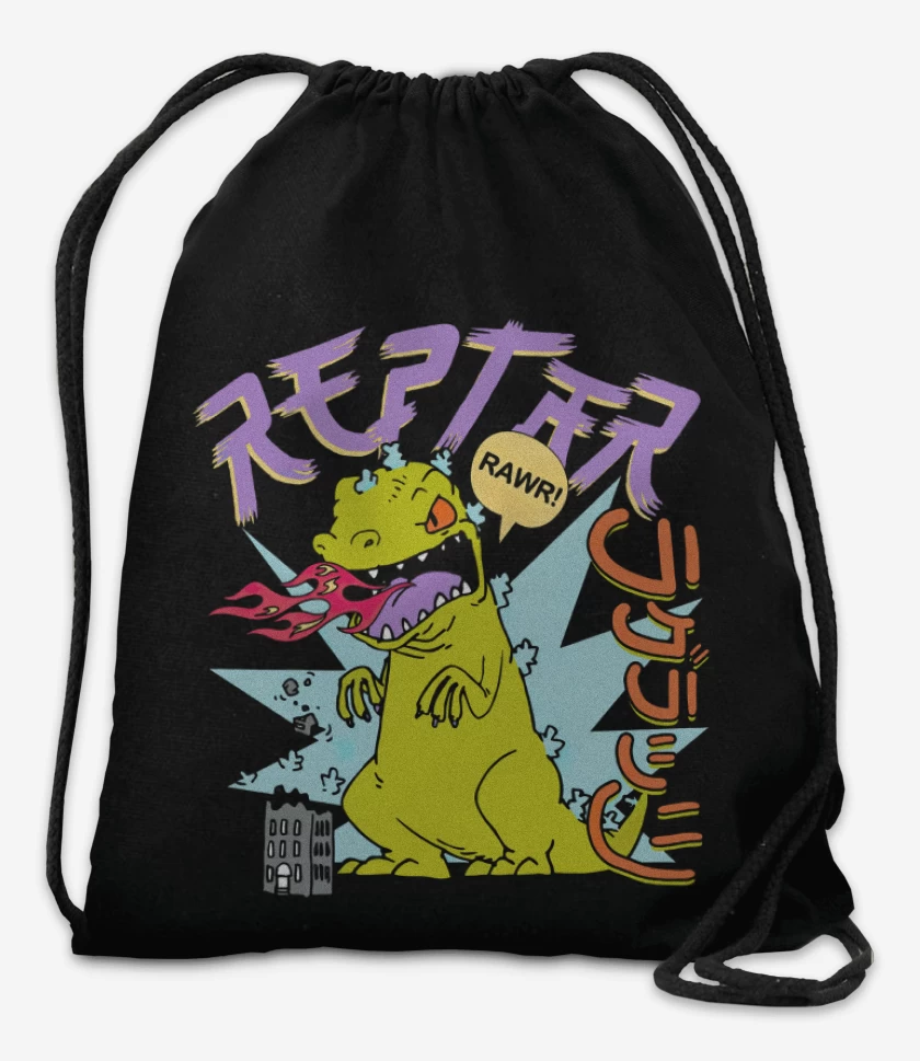 Mochila Negro de Reptar