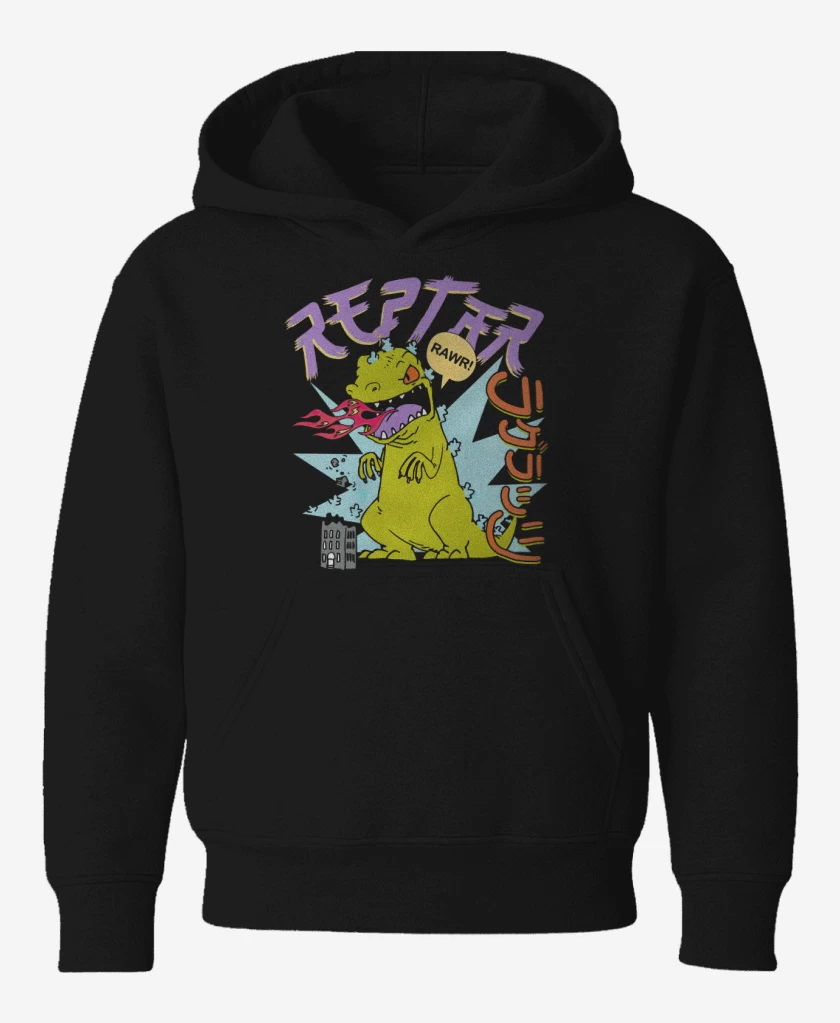 Poleron de niño Negro de Reptar