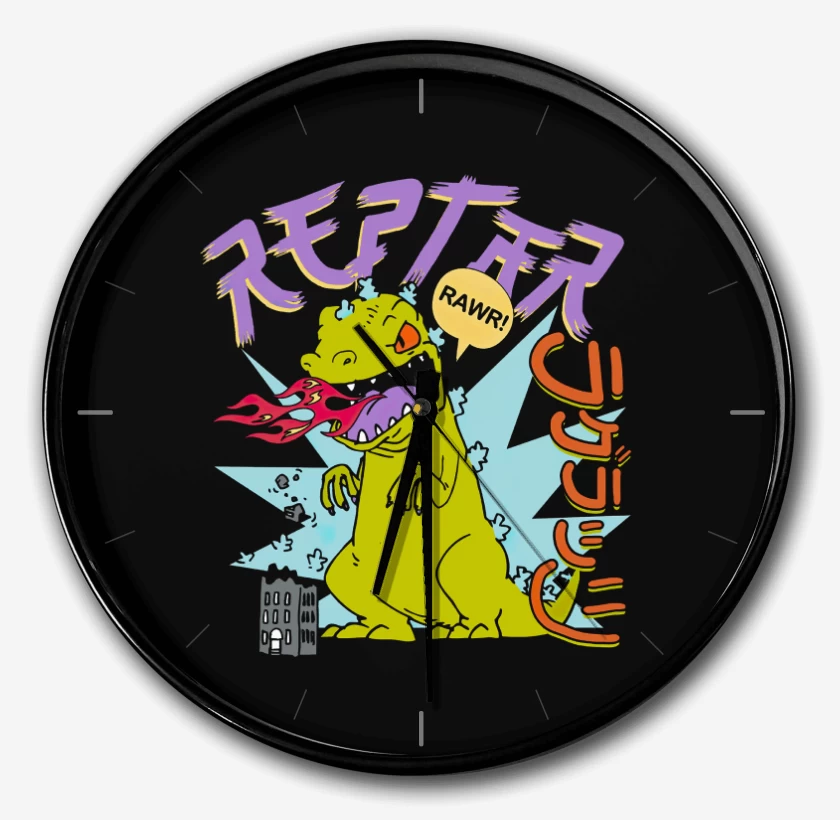 Reloj Negro de Reptar