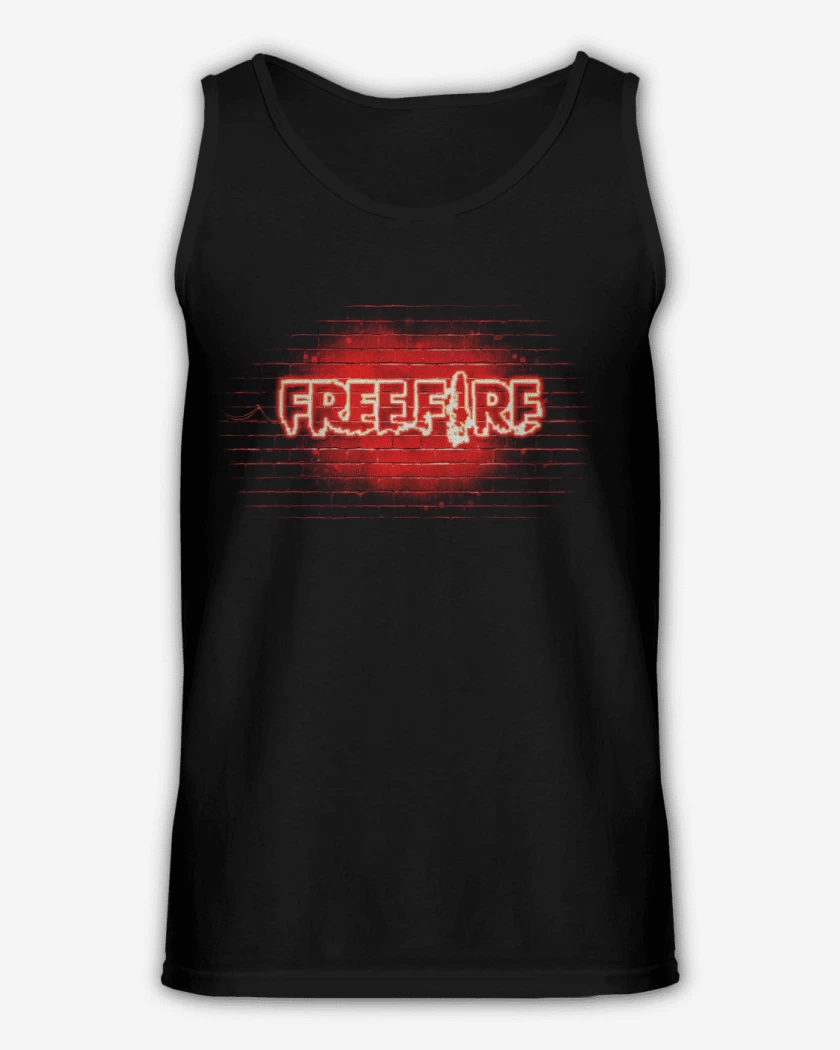 Sudadera Free fire neon rojo