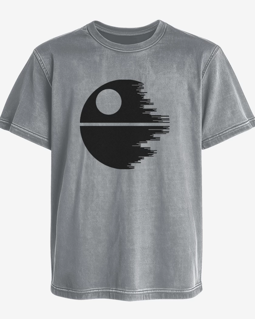 Polera desgastada Estrella de la muerte
