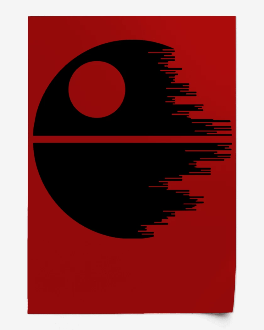 Print Estrella de la muerte