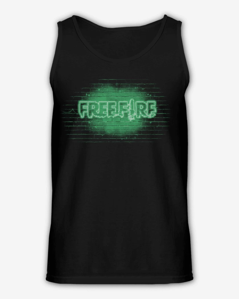 Sudadera Free fire neon verde