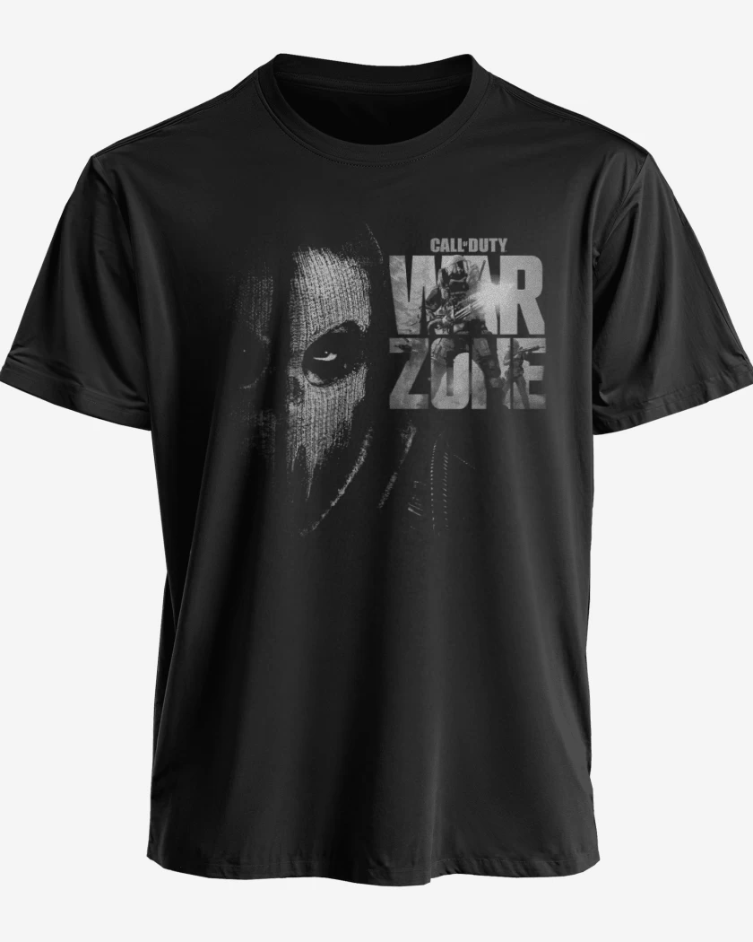 Polera Negro de Warzone