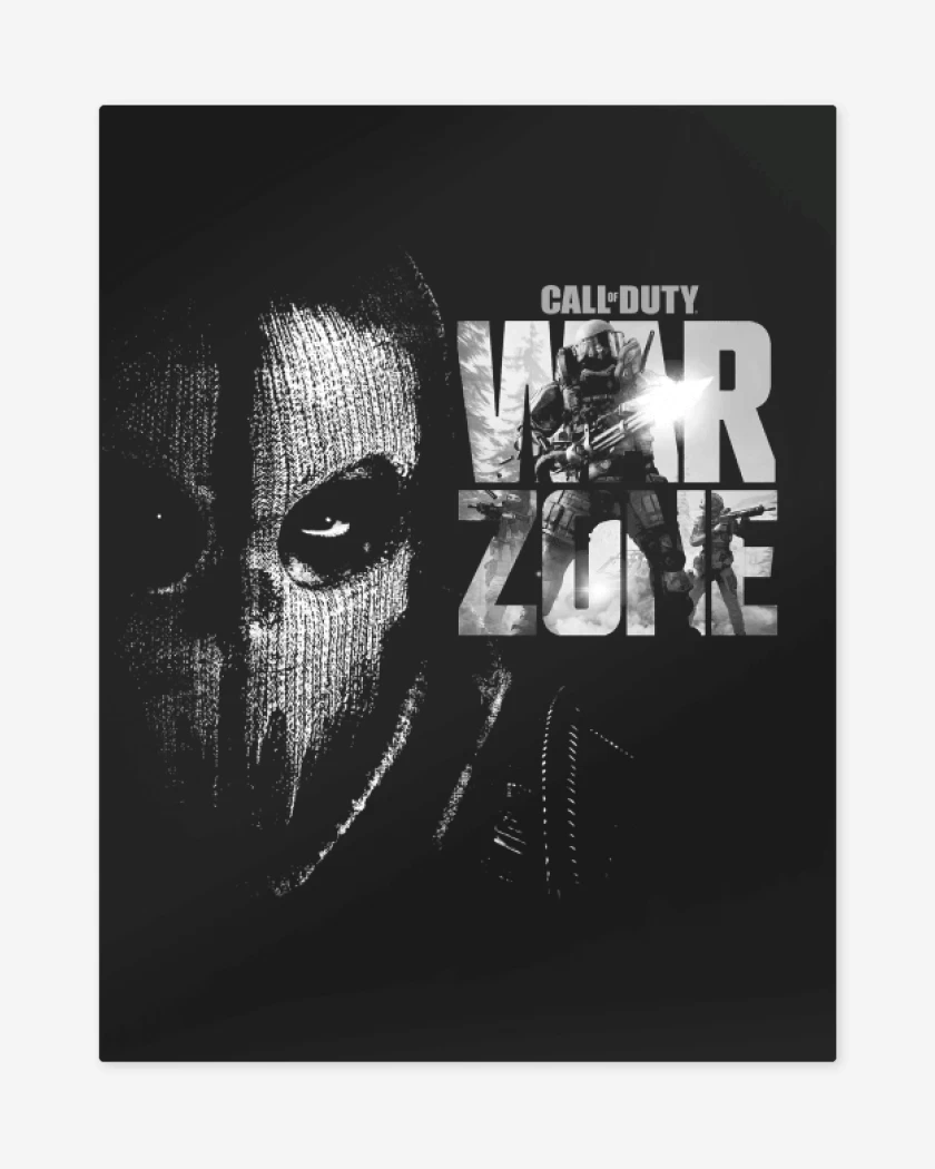 Print metalico Warzone