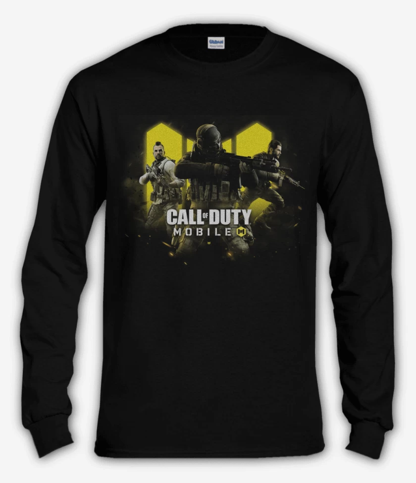 Polera manga larga Call of duty mobile