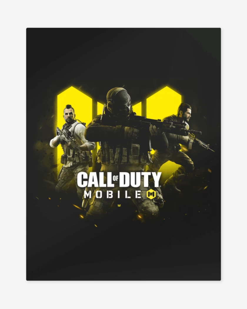 Print metalico Call of duty mobile