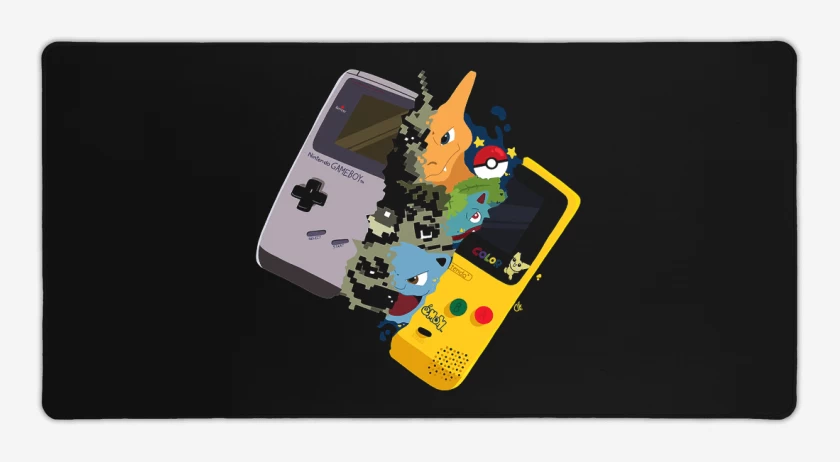 Mouse pad Gamer Gameboy pokemon
