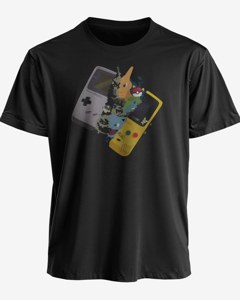 Polera Gameboy pokemon