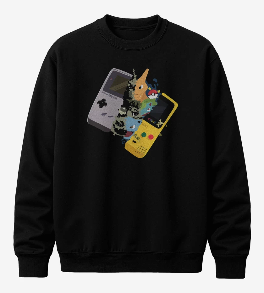 Poleron polo Gameboy pokemon