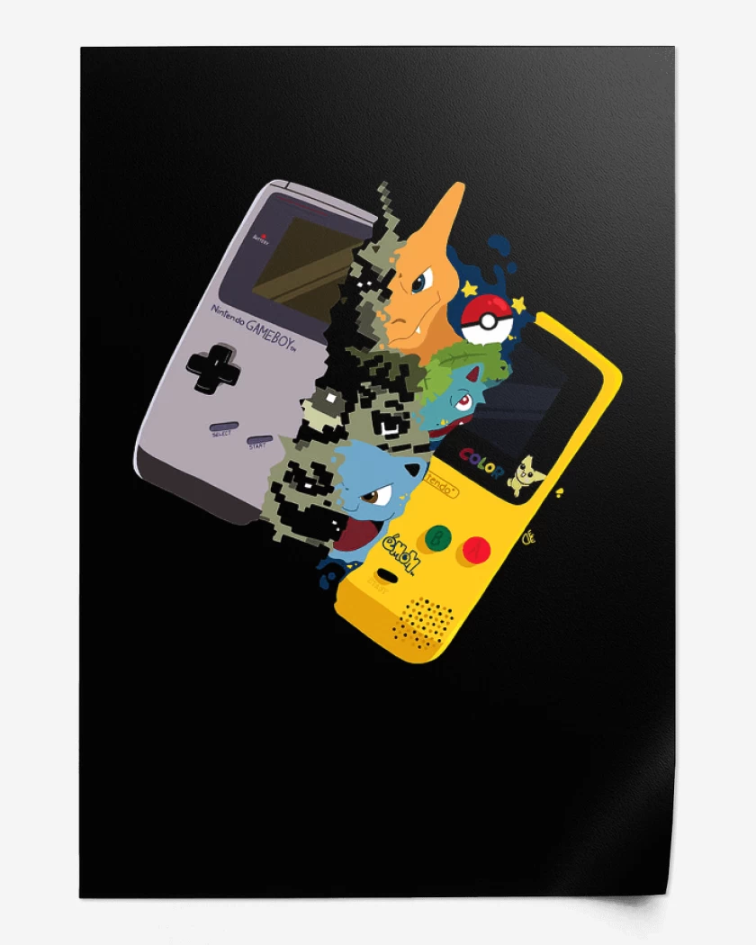 Print Gameboy pokemon