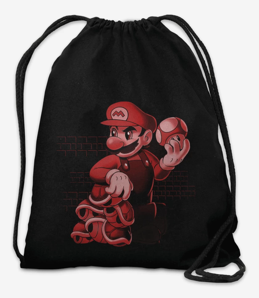 Mochila Negro de Bigote bros 