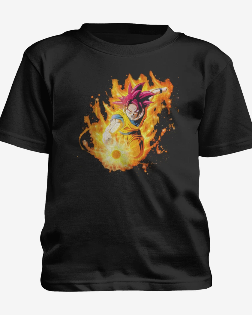 Polera de niño Negro de God mode