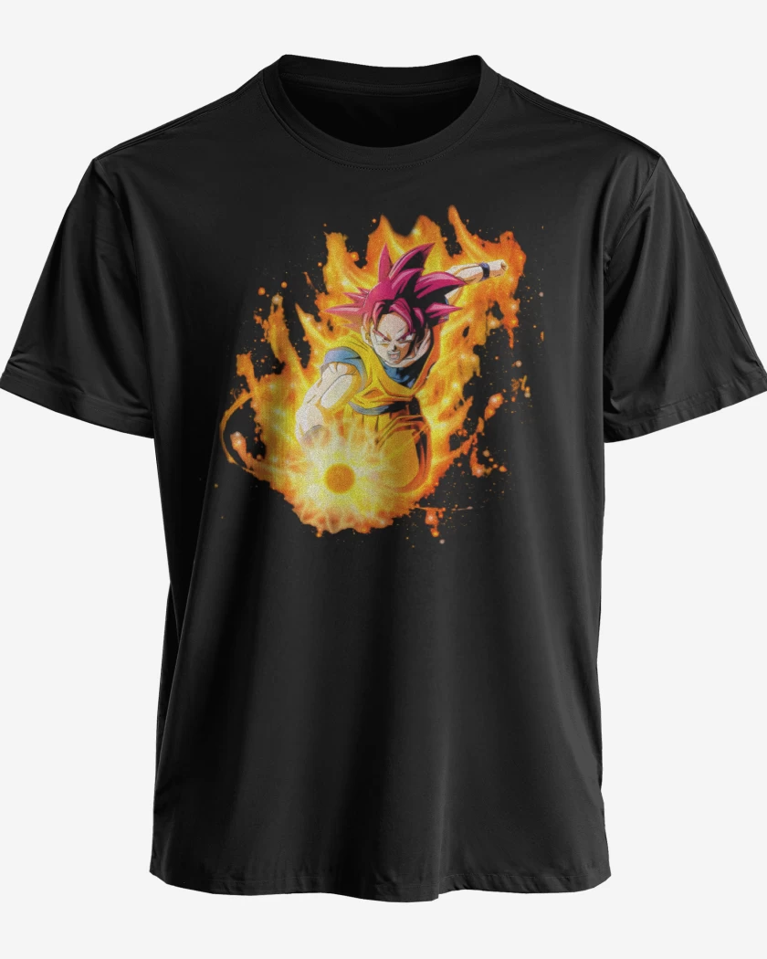 Polera premium Negro de God mode