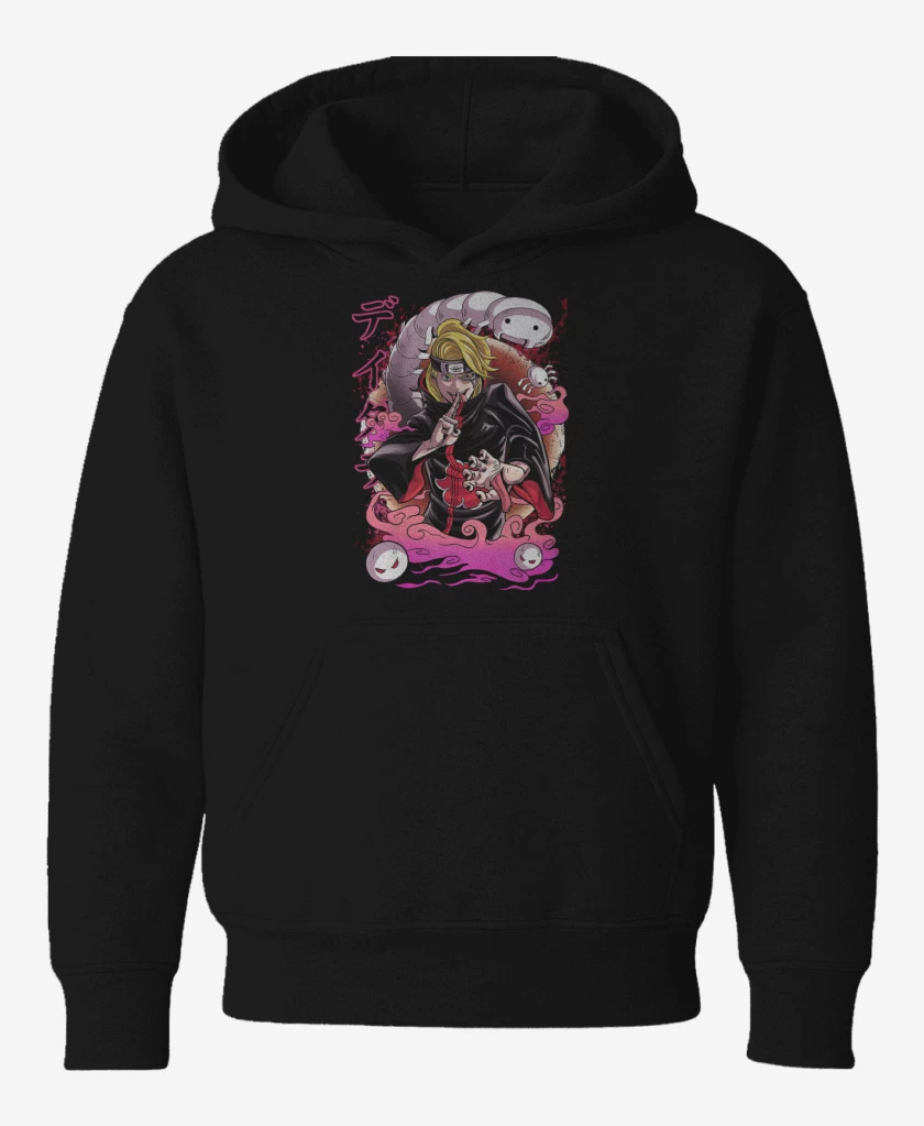 Poleron de niño Negro de Deidara