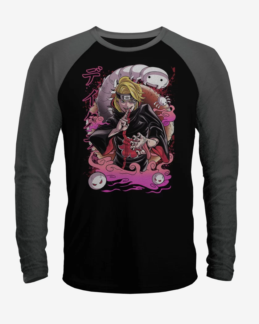 Polera Raglan Deidara