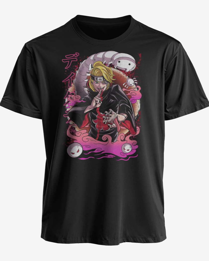 Polera premium Negro de Deidara