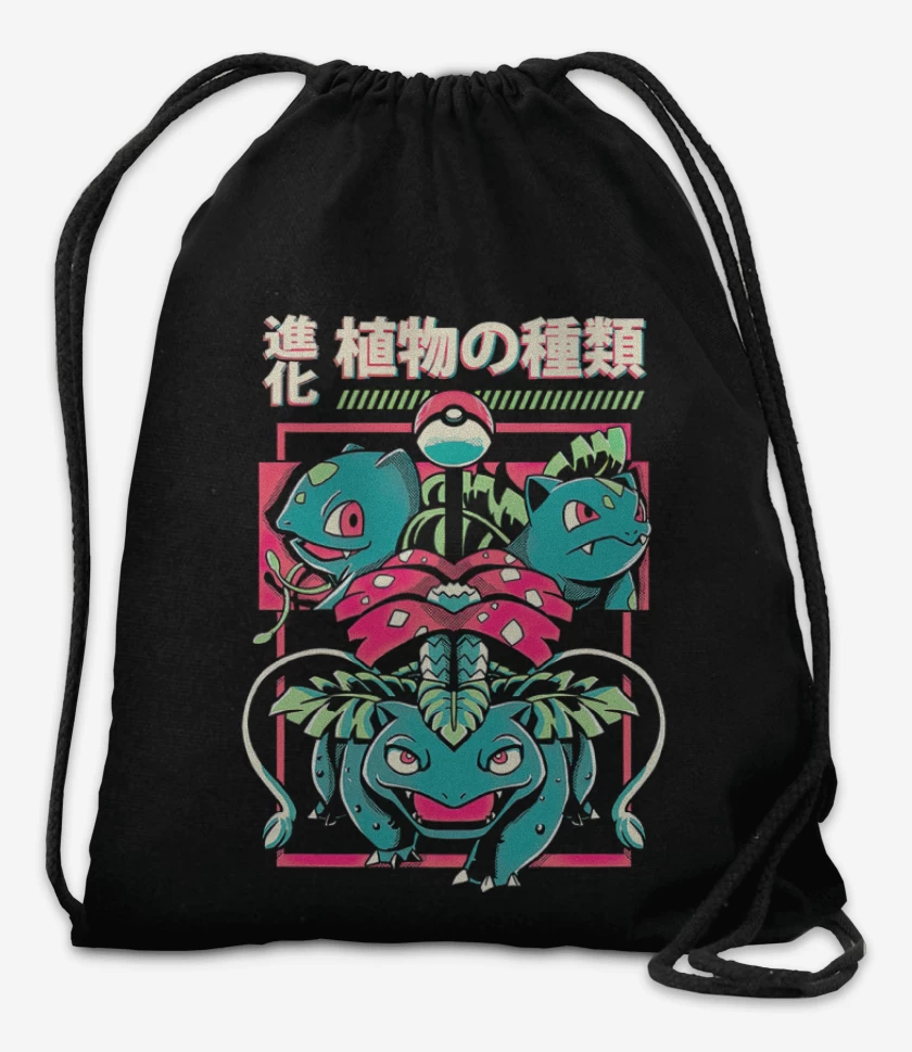 Mochila Negro de Equipo Planta