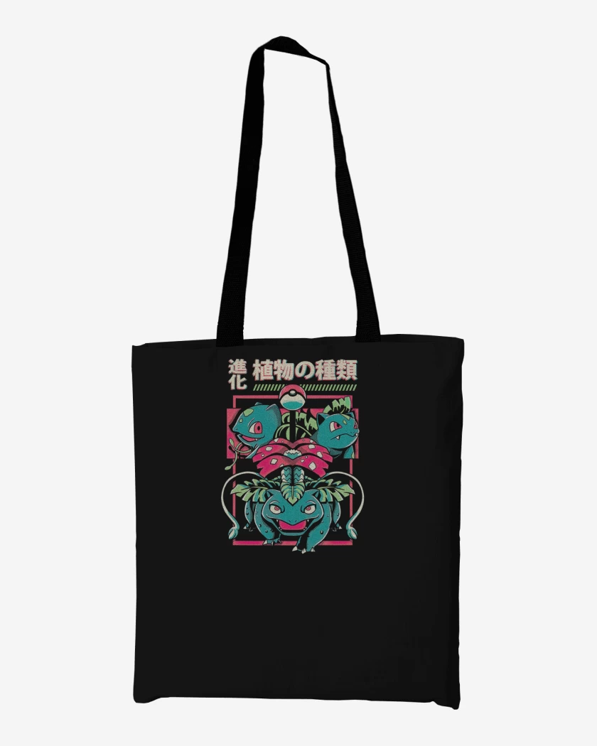 Totebag Negro de Equipo Planta