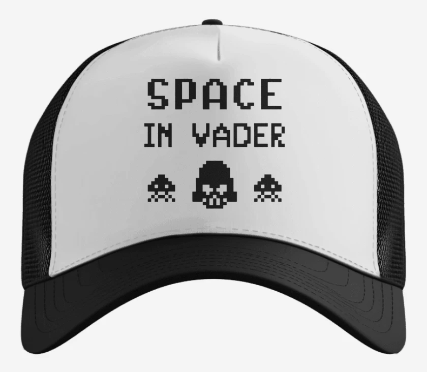 Gorro Blanco de Space In Vader