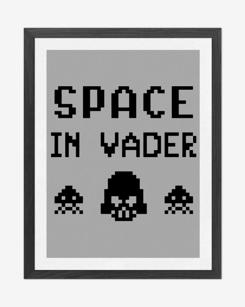 Cuadro decorativo Gris Melange de Space In Vader