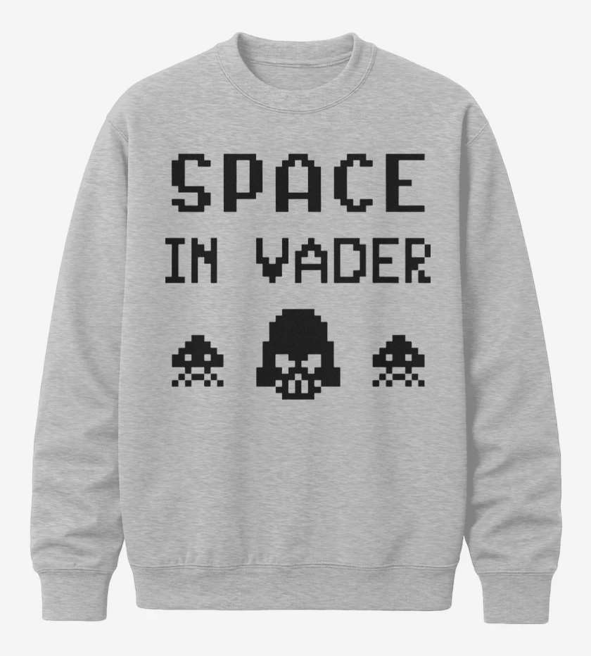 Poleron polo Gris Melange de Space In Vader