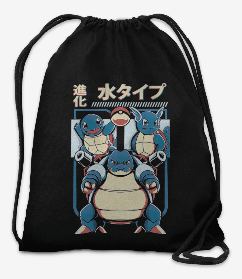 Mochila Negro de Equipo Agua