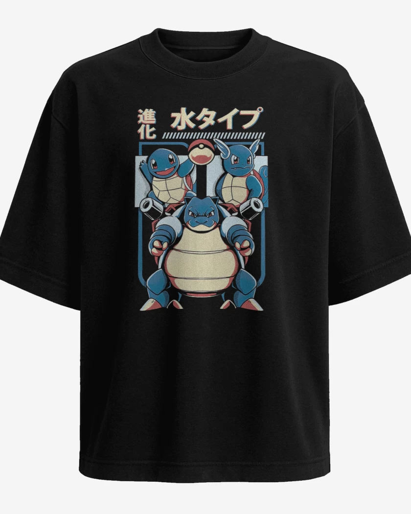 Polera Oversize Equipo Agua