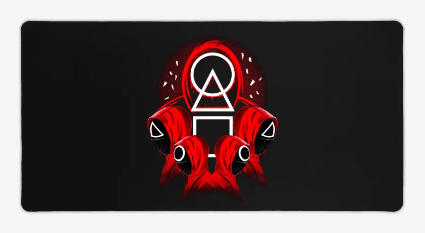 Mouse pad Gamer Negro de El juego