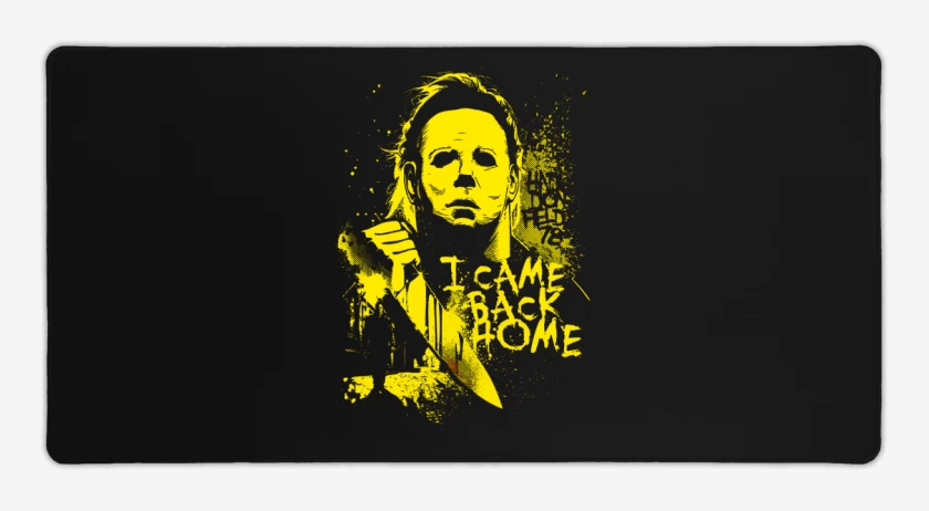 Mouse pad Gamer Negro de Michael mayers