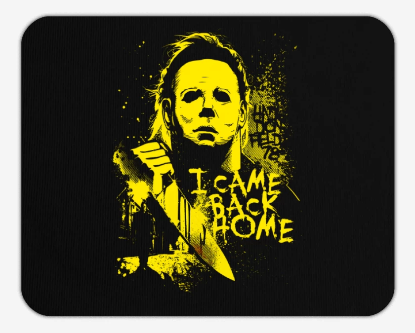 Mousepad Negro de Michael mayers