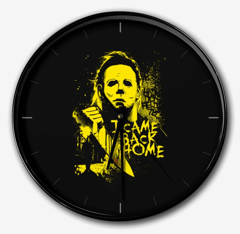 Reloj Negro de Michael mayers