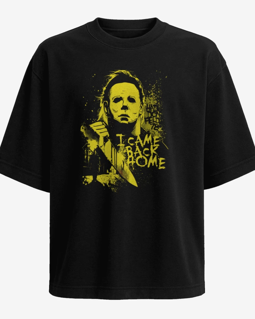 Polera Oversize Negro de Michael mayers