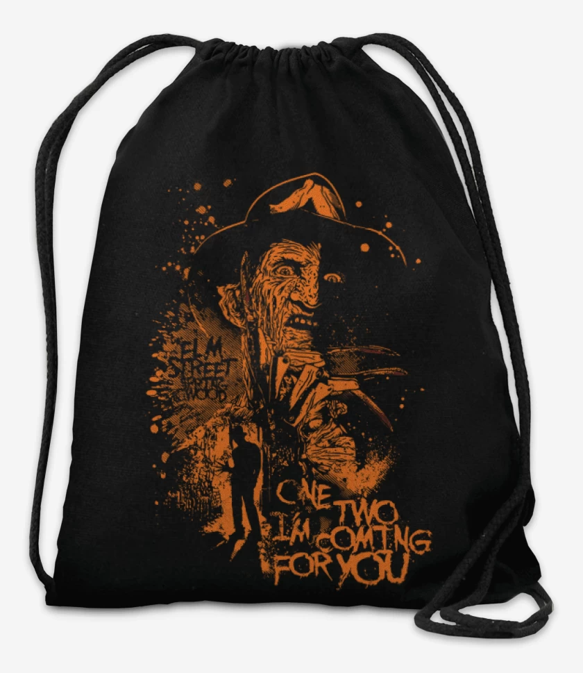 Mochila Negro de freddy krueger