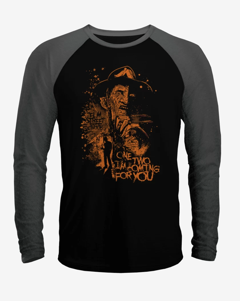 Polera Raglan freddy krueger