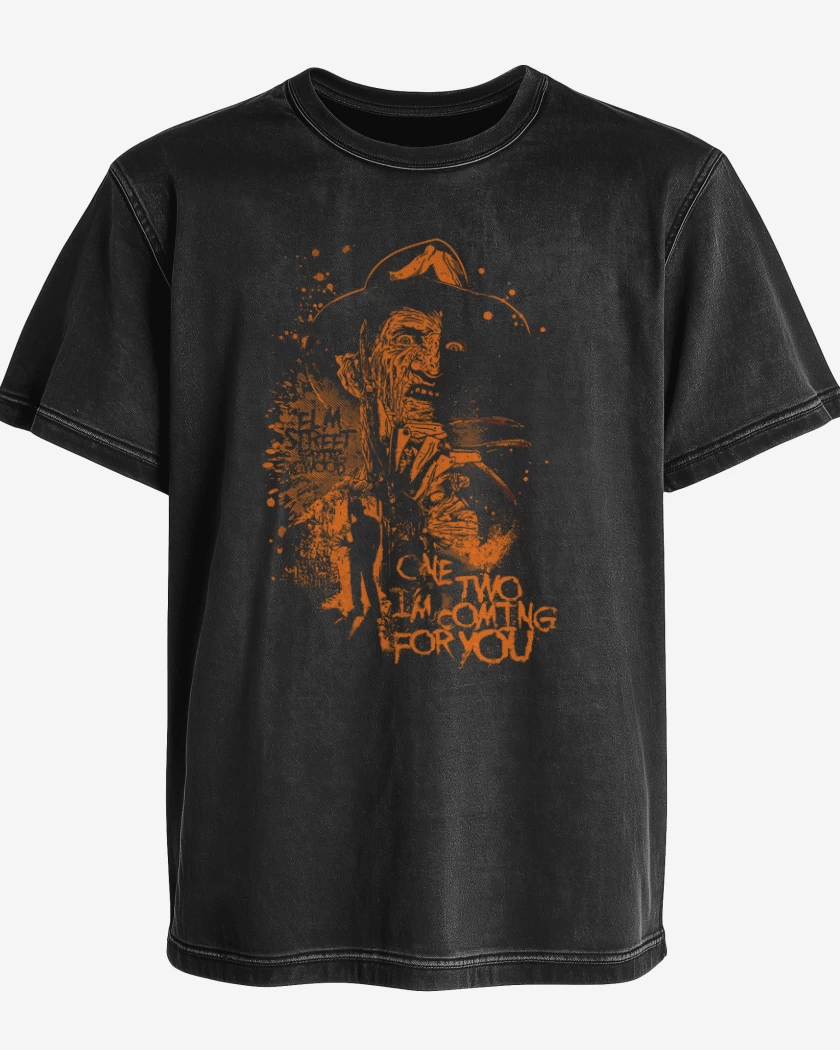 Polera desgastada freddy krueger