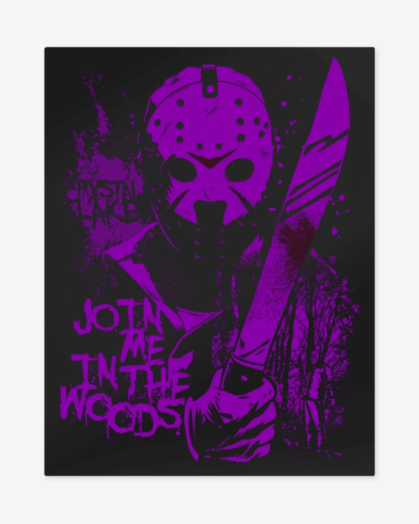 Print metalico Negro de Jason 