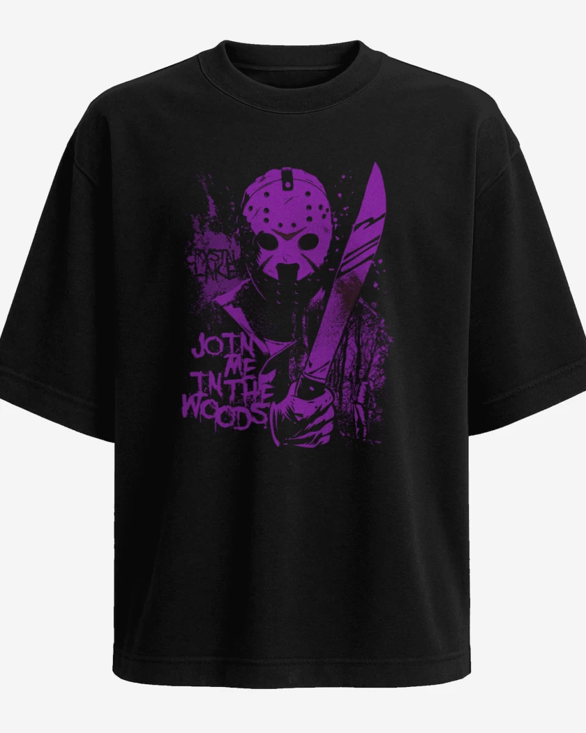 Polera Oversize Negro de Jason 