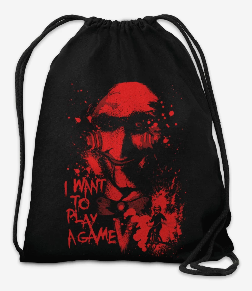 Mochila Negro de Saw 