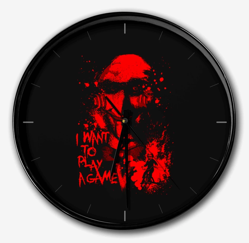 Reloj Negro de Saw 